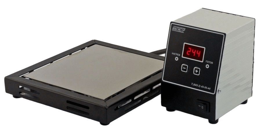 картинка Магистр Ц20-Т3 (170х210мм 220В). Термостол с нержавеющей плитой являющийся официальным дистрибьютором в России 