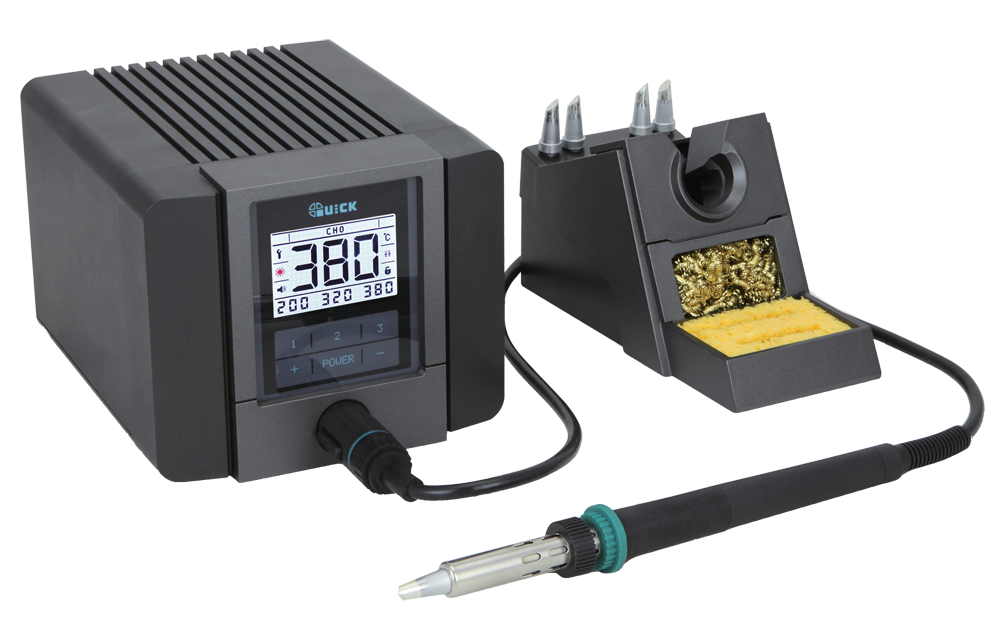 картинка Quick TS2300C (150 Вт). Индукционная паяльная станция являющийся официальным дистрибьютором в России 