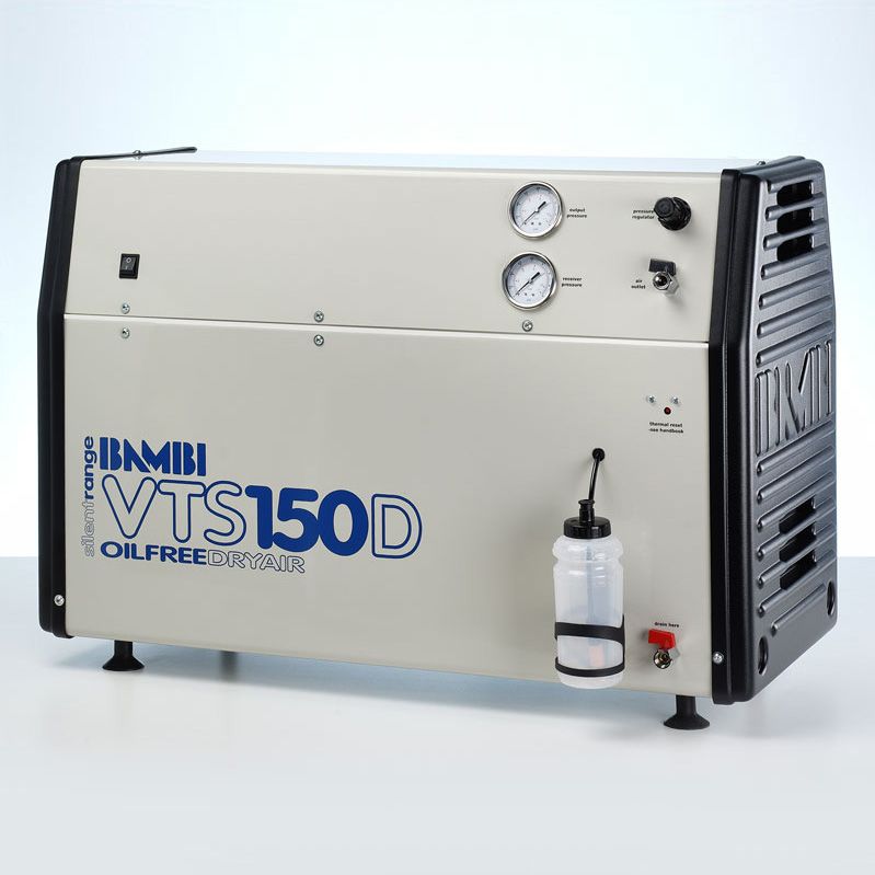 картинка BAMBI VTS150D. Компрессор безмасляный бесшумный являющийся официальным дистрибьютором в России 