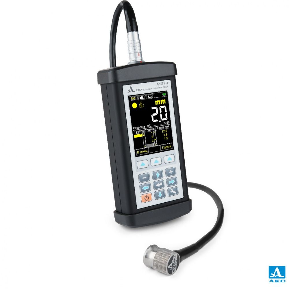 картинка АКС А1270 (1031). Толщиномер электромагнитно-акустический в базовой комплектации являющийся официальным дистрибьютором в России 