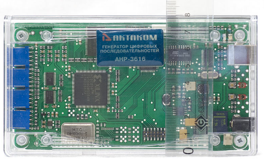картинка АКТАКОМ АНР-3616. USB Генератор цифровых последовательностей являющийся официальным дистрибьютором в России 