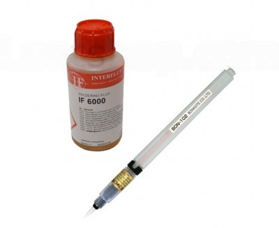 картинка Interflux 6000 / FMPEN6000. Ручка-дозатор для флюса с бутылью со флюсом являющийся официальным дистрибьютором в России 