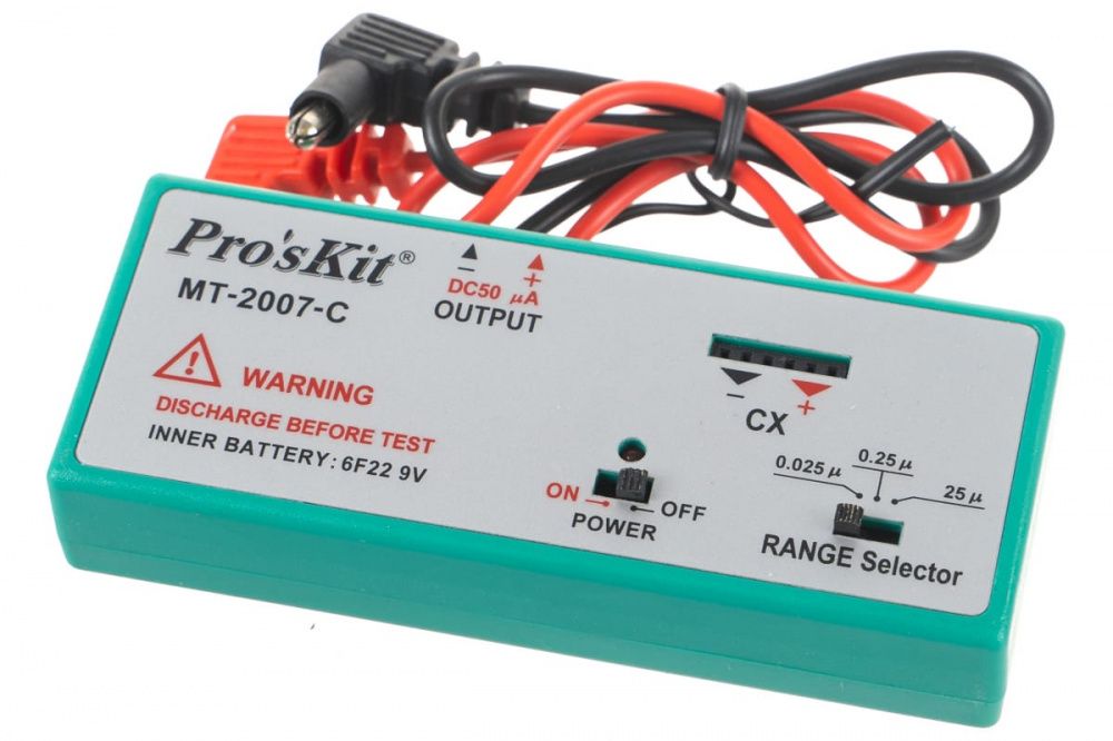 картинка ProsKit МТ-2007-С. Тестер-приставка являющийся официальным дистрибьютором в России 