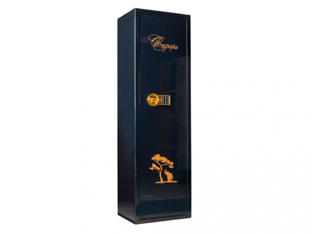 картинка VALBERG EL GOLD (черный). Сейф эксклюзивный оружейный серии Сафари являющийся официальным дистрибьютором в России 