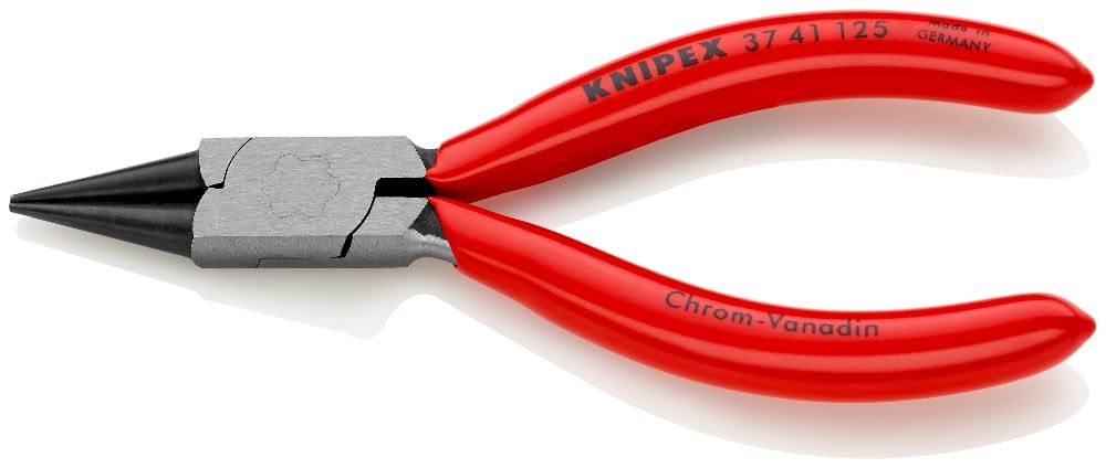 картинка KNIPEX KN-3741125. Круглогубцы для точной механики являющийся официальным дистрибьютором в России 