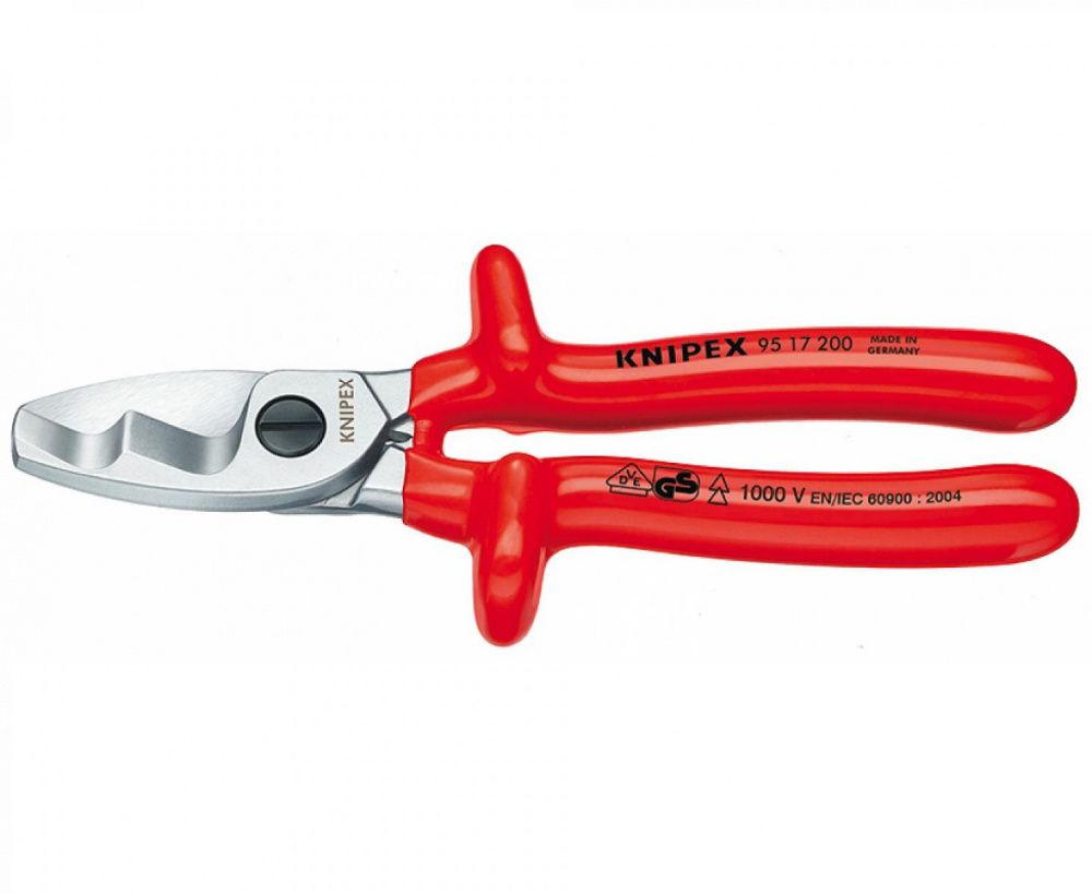 картинка KNIPEX KN-9517200. Кабелерезы диэлектрические являющийся официальным дистрибьютором в России 
