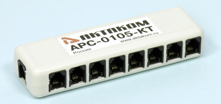картинка АКТАКОМ АРС-0105-КТ. Расширитель линии на 8 мест являющийся официальным дистрибьютором в России 