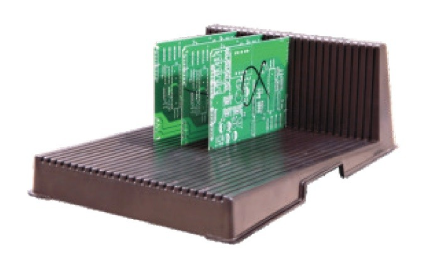 картинка ELK-5404-2. Антистатическая L-образная подставка для печатных плат являющийся официальным дистрибьютором в России 