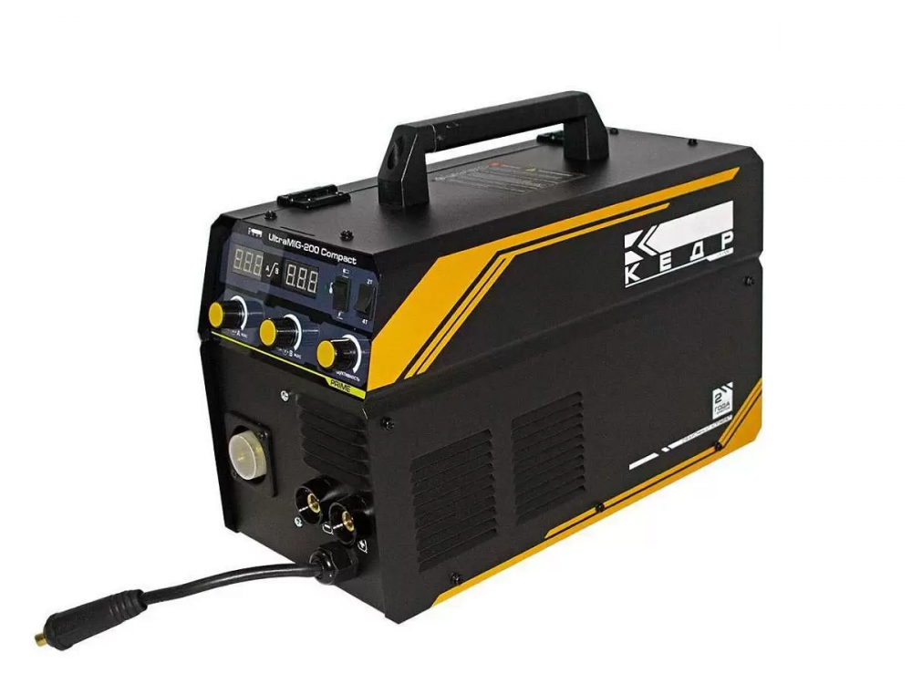 картинка КЕДР UltraMIG-200 Compact (230В, 40-200А). Сварочный полуавтомат являющийся официальным дистрибьютором в России 