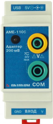 картинка АКТАКОМ АМЕ-1106. Модуль USB вольтметра являющийся официальным дистрибьютором в России 