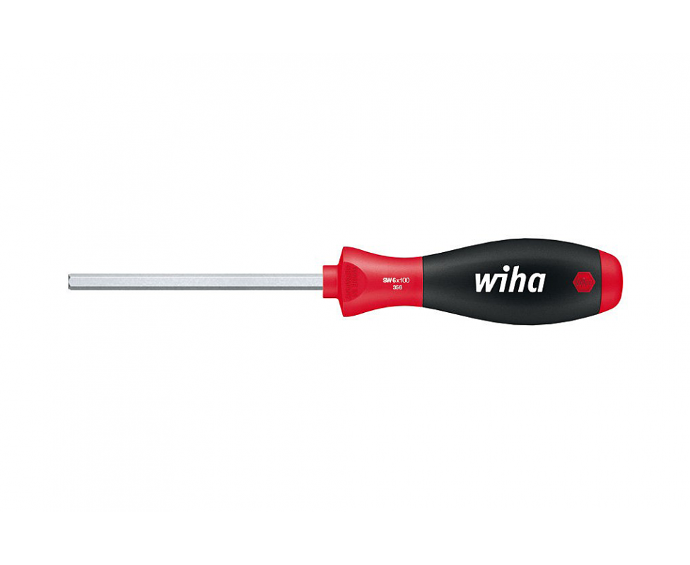 картинка WIHA 32265 / SoftFinish. Отвертка шестигранная серия 356SF являющийся официальным дистрибьютором в России 