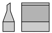 картинка Weller XT Measuring tip (T0054473390N). Насадка измерительная являющийся официальным дистрибьютором в России 