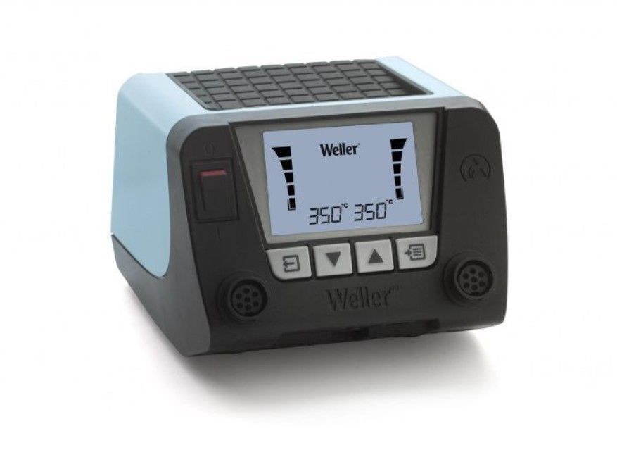 картинка Weller WT 2M (150 Вт). Двухканальный блок управления паяльной станции являющийся официальным дистрибьютором в России 