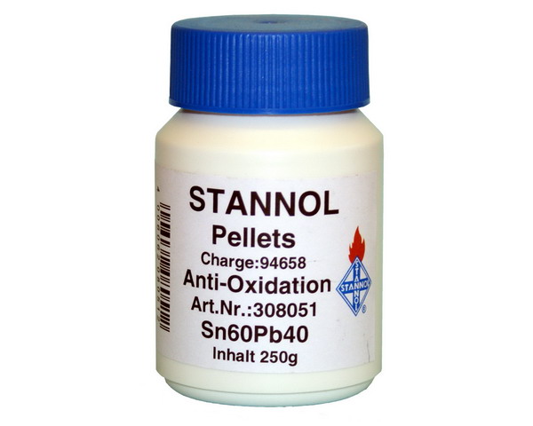 картинка Stannol / SN60PB40. Антиоксидант в гранулах являющийся официальным дистрибьютором в России 