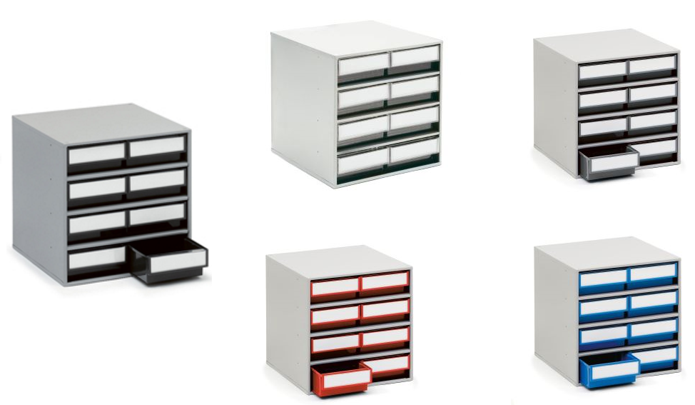 картинка Treston 0840. Кассетницы с цветными ячейками серии 400 являющийся официальным дистрибьютором в России 