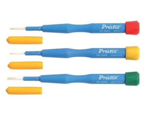 картинка ProsKit 1PK-034ND. Керамическая шлицевая отвертка являющийся официальным дистрибьютором в России 