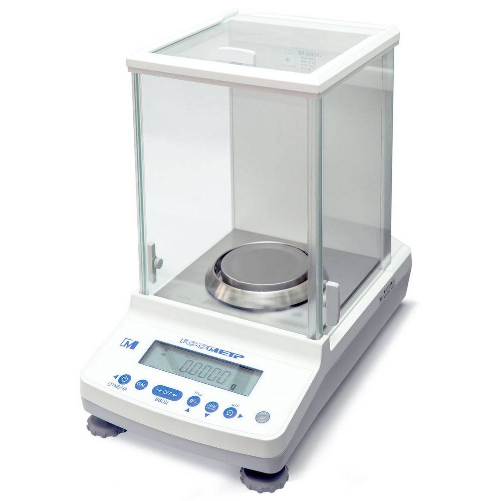 картинка Госметр ВЛ-84В. Аналитические весы являющийся официальным дистрибьютором в России 