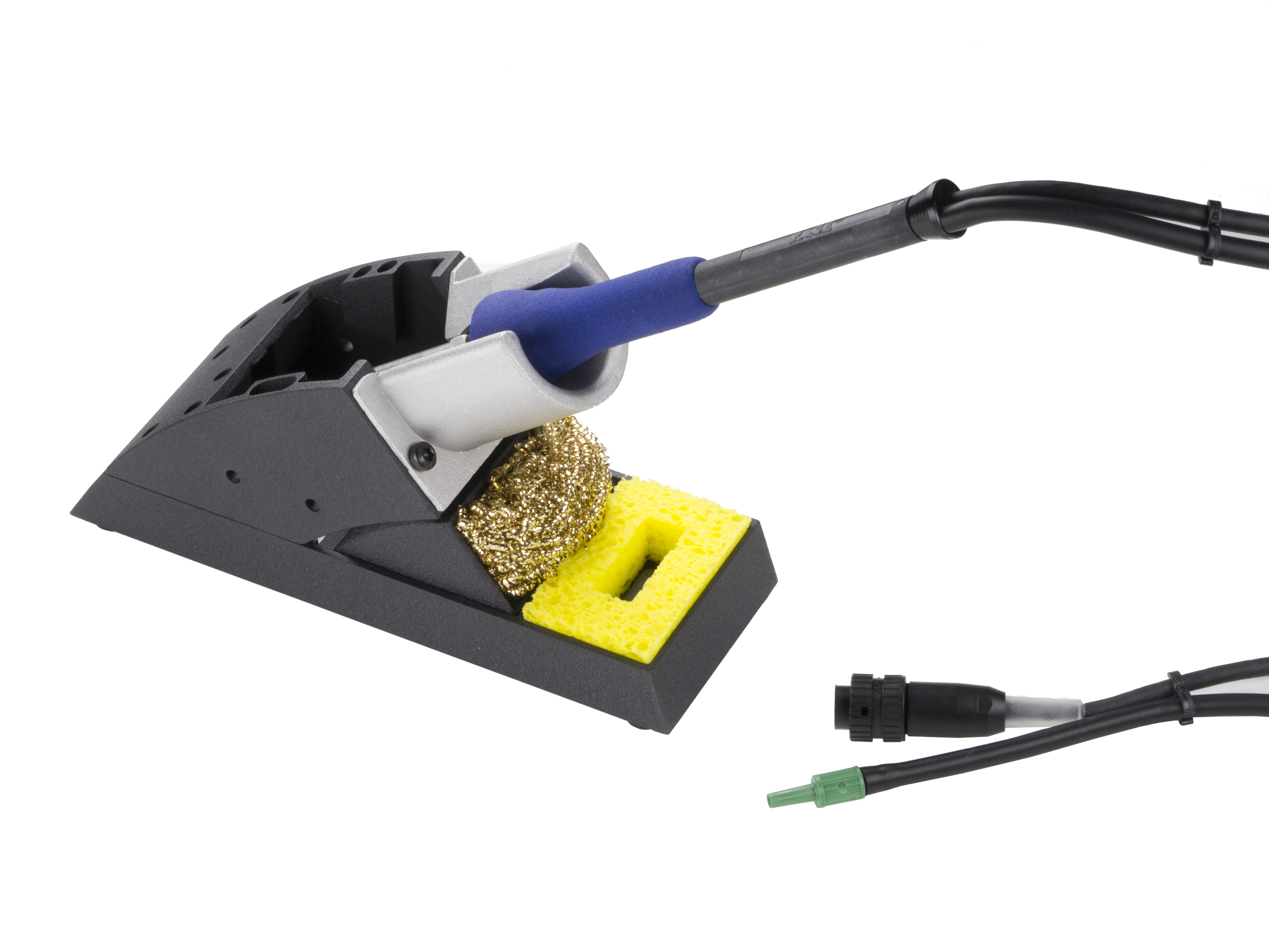 картинка PACE TJ85 (6993-0247). Микро-термофен с подставкой и наконечником (черный разъем) являющийся официальным дистрибьютором в России 