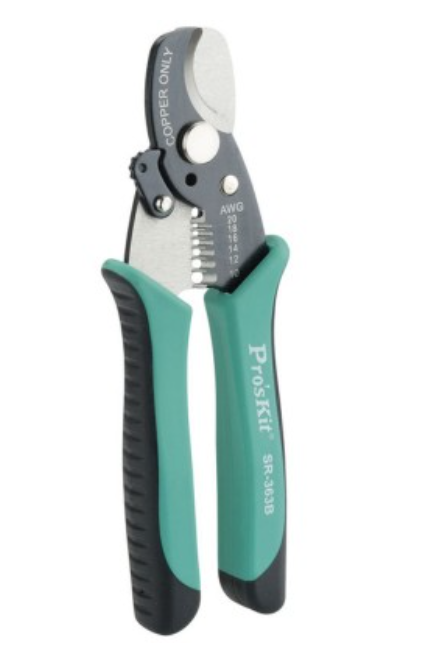 картинка ProsKit SR-363B. Кабелерезы для круглого кабеля являющийся официальным дистрибьютором в России 