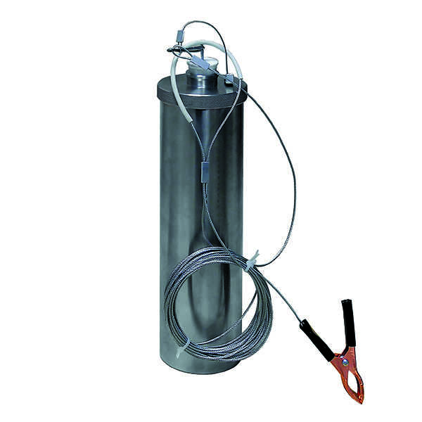 картинка Экрос 1630 (ПЭ-1630). Пробоотборник ПЭ-1630 для отбора проб нефтепродуктов с тросом 5 м являющийся официальным дистрибьютором в России 