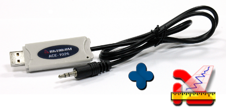 картинка АКТАКОМ АМЕ-1026. Комплект регистрации данных USB являющийся официальным дистрибьютором в России 