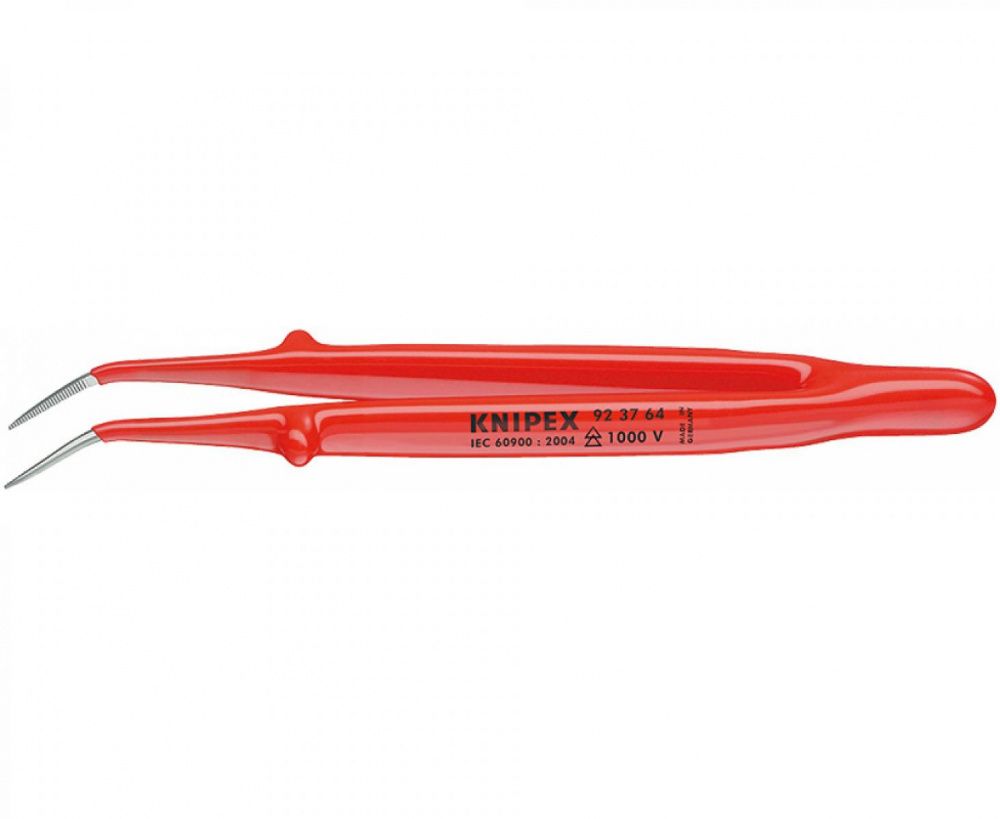 картинка KNIPEX KN-923764. Пинцет прецизионный диэлектрический являющийся официальным дистрибьютором в России 