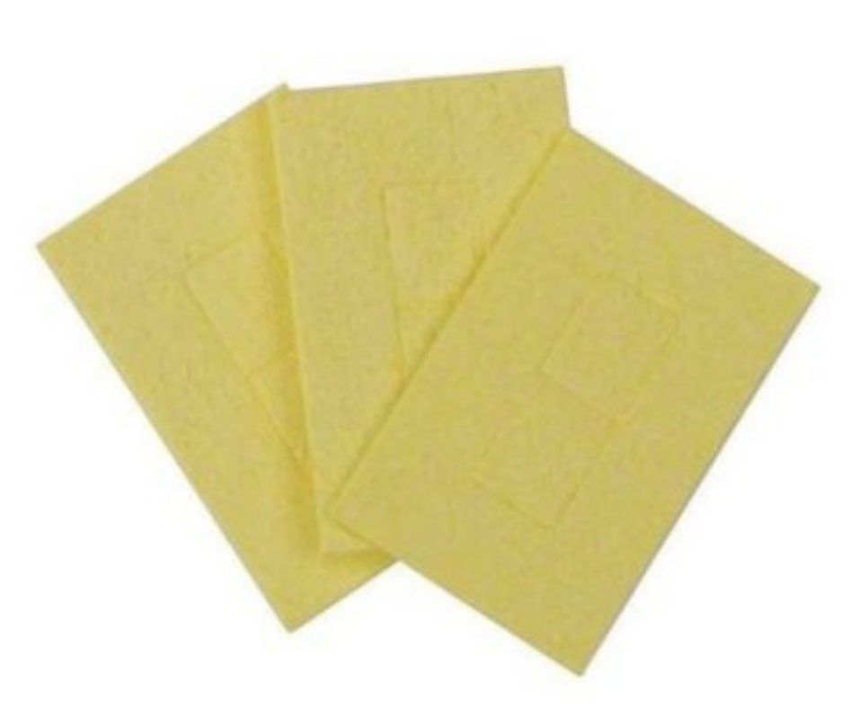 картинка PACE 4021-0013-P3 / NEW. Губка для очистки паяльных наконечников 3шт являющийся официальным дистрибьютором в России 