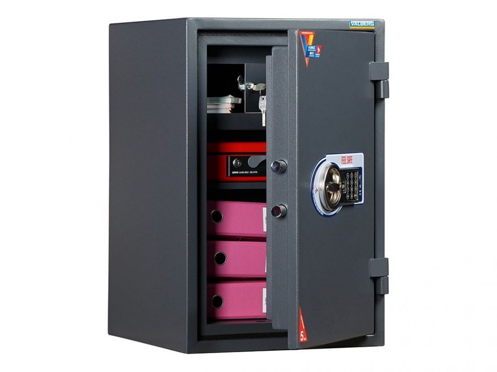 картинка VALBERG 67T EL. Огневзломостойкий сейф серии Гарант являющийся официальным дистрибьютором в России 