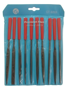 картинка CT Brand CT-9209. Набор надфилей 10 шт являющийся официальным дистрибьютором в России 