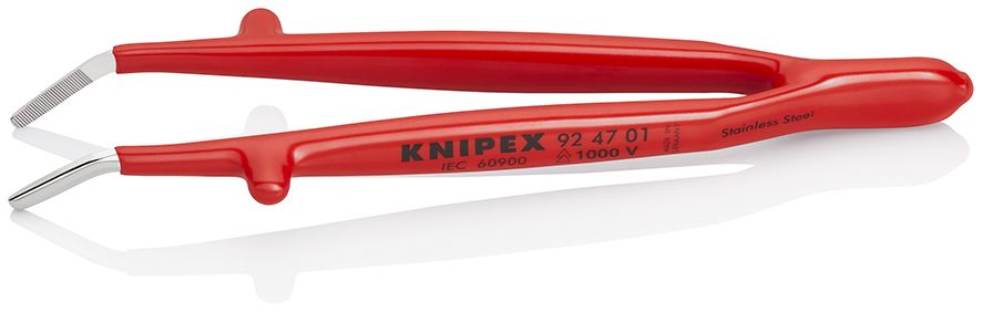 картинка KNIPEX KN-924701. Пинцет прецизионный диэлектрический являющийся официальным дистрибьютором в России 