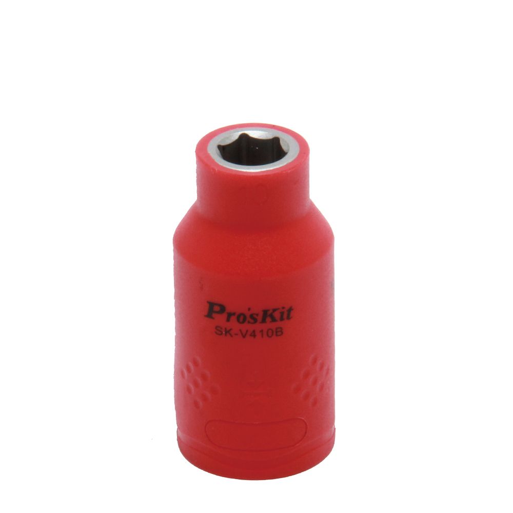 картинка ProsKit SK-V410B. Изолированная 1/2 дюйма торцевая головка 10 мм (1000 В - VDE) являющийся официальным дистрибьютором в России 