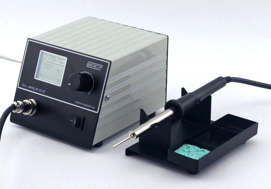 картинка Магистр Ц20-Р (50 Вт, 36 В). Паяльная станция являющийся официальным дистрибьютором в России 