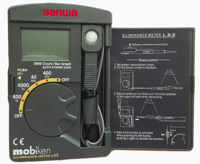 картинка Sanwa LX2. Измеритель освещенности являющийся официальным дистрибьютором в России 