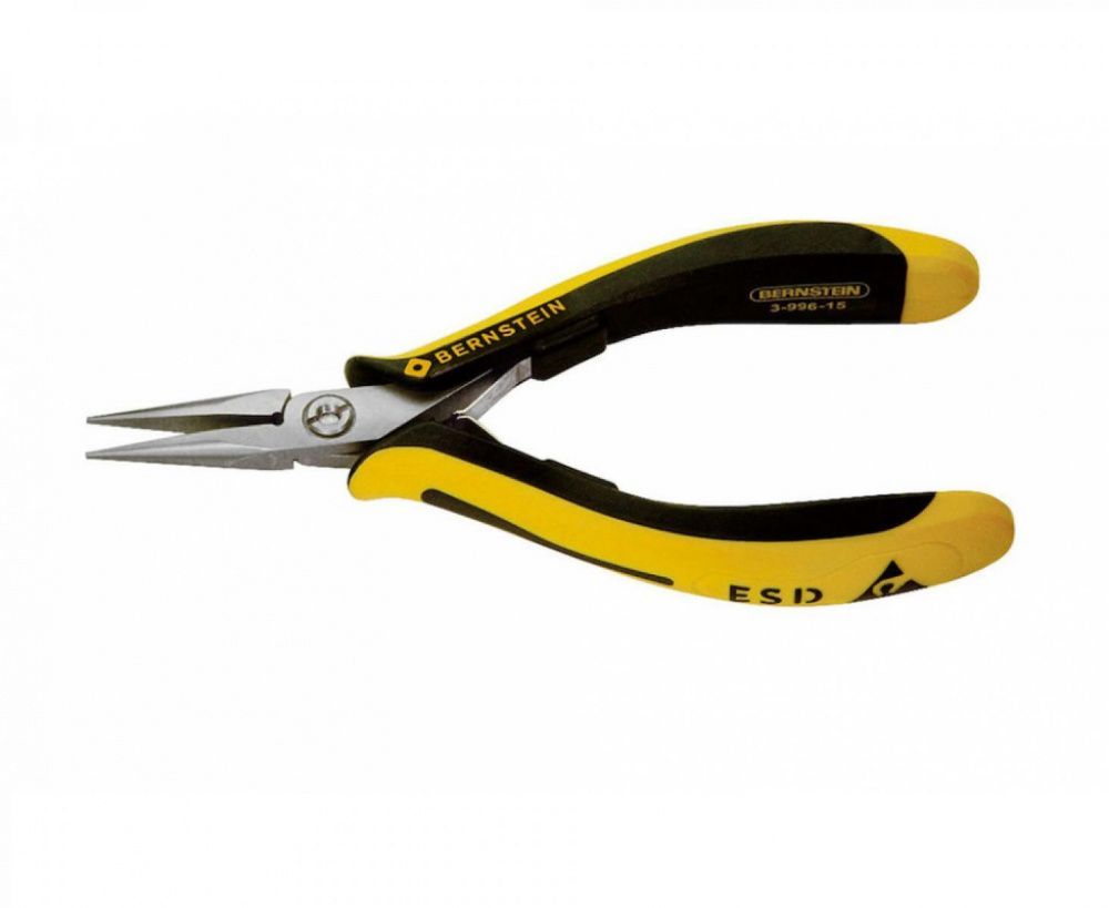картинка Bernstein B3-996-15. Длинногубцы ESD TECHNICline 140 мм являющийся официальным дистрибьютором в России 