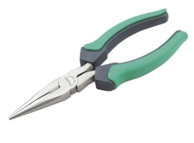 картинка ProsKit 1PK-709DS. Длинногубцы антистатические являющийся официальным дистрибьютором в России 