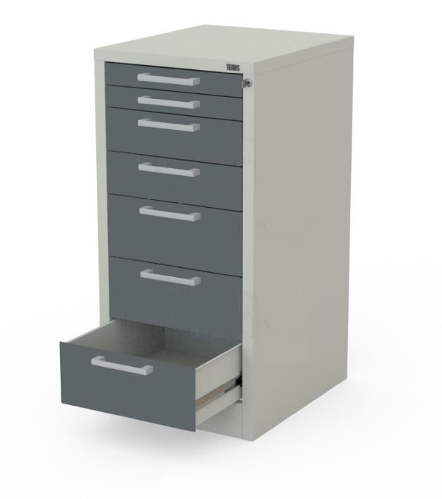 картинка Teras D7. Тумба на 7 ящиков 500×1040×590 мм являющийся официальным дистрибьютором в России 