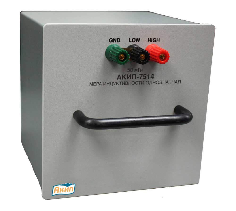 картинка АКИП 7514-5мГн. Мера индуктивности являющийся официальным дистрибьютором в России 