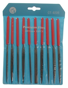 картинка CT Brand CT-9206. Набор надфилей 10 шт являющийся официальным дистрибьютором в России 
