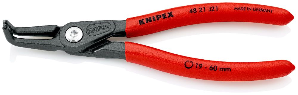 картинка KNIPEX KN-4821J21. Прецизионные щипцы для внутренних стопорных колец являющийся официальным дистрибьютором в России 