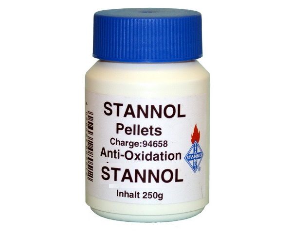 картинка Stannol ECOLOY. Антиоксидант в гранулах бессвинцовый 250 гр являющийся официальным дистрибьютором в России 