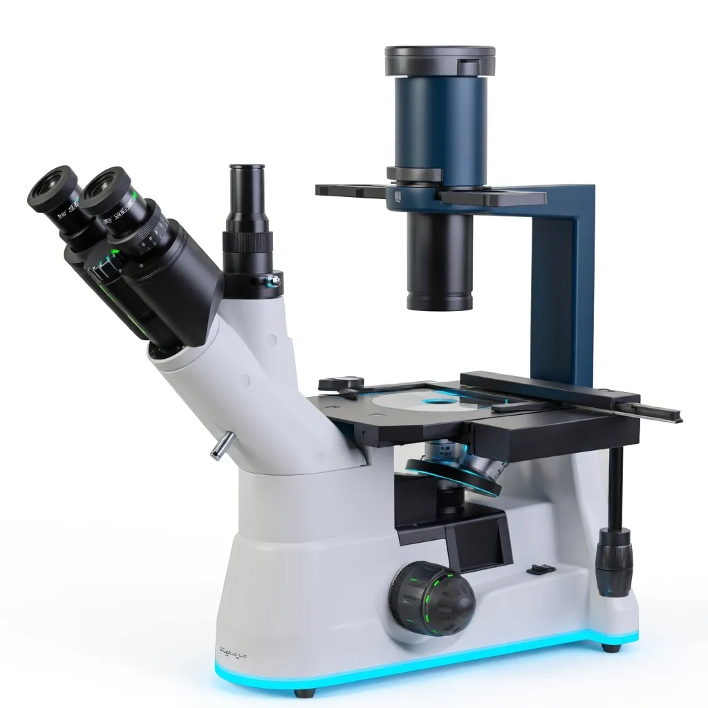 Инвертированные микроскопы