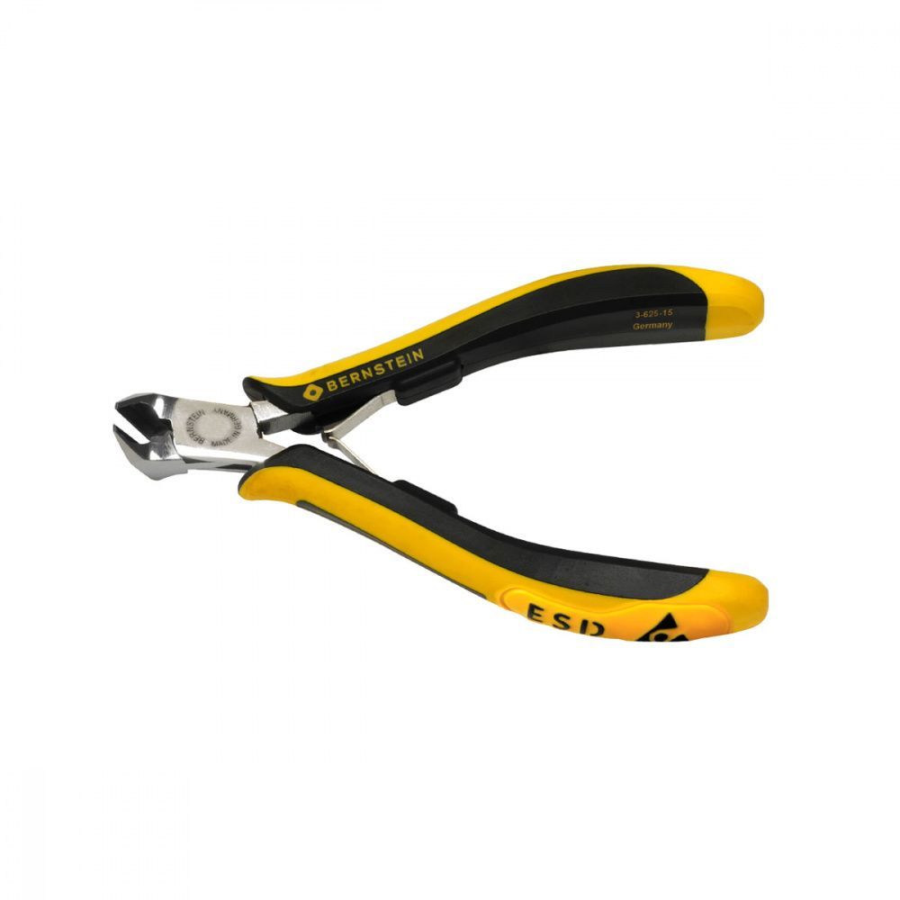 картинка Bernstein B3-625-15. Кусачки торцевые антистатические 15° ESD CLASSICline 120 мм являющийся официальным дистрибьютором в России 