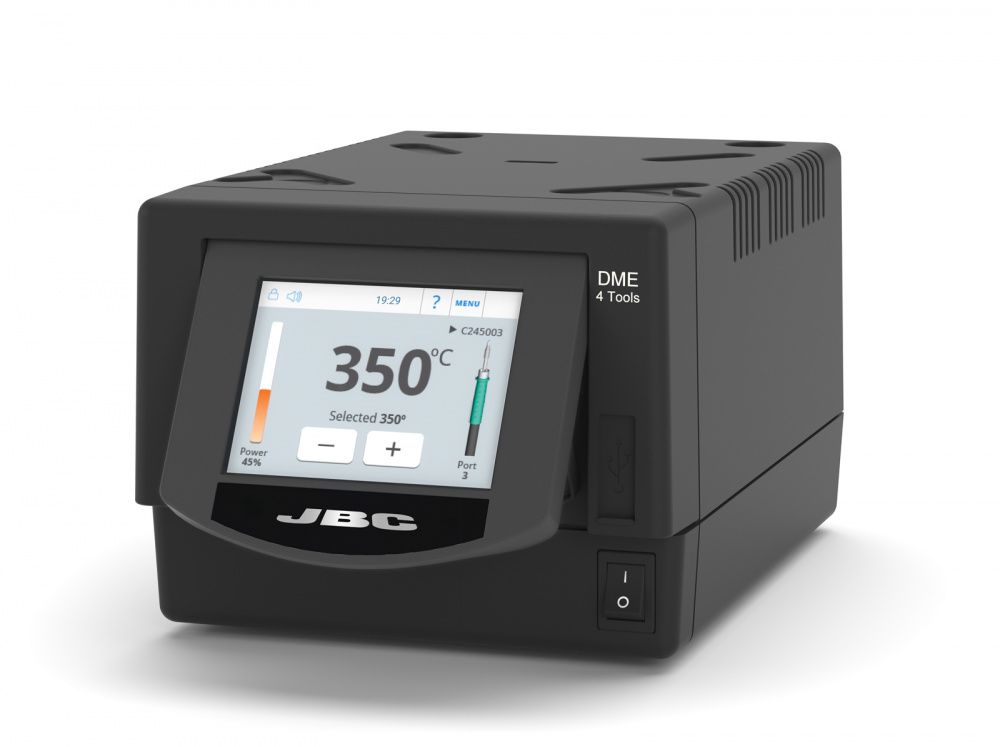 картинка JBC DME-2A (160 Вт). Блок управления DME четырехканальный являющийся официальным дистрибьютором в России 