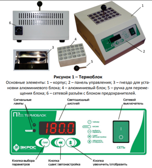 картинка Экрос ПЭ-4030. Термоблок 14 гнезд d=23×45мм являющийся официальным дистрибьютором в России 