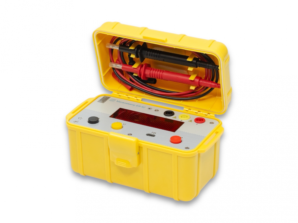 картинка КИП Е6-42. Мегаомметр являющийся официальным дистрибьютором в России 