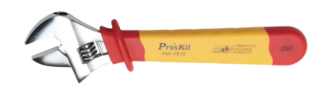 картинка ProsKit HW-V612. Разводной ключ 12 диэлектрический являющийся официальным дистрибьютором в России 