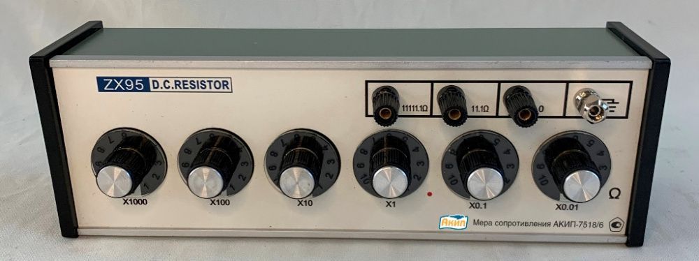 картинка АКИП 7518/6. Мера сопротивления являющийся официальным дистрибьютором в России 