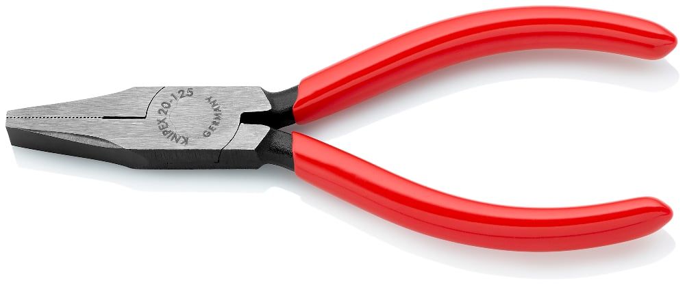 картинка KNIPEX KN-2001140. Плоскогубцы с гладкими губками являющийся официальным дистрибьютором в России 