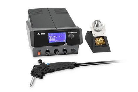 картинка Ersa VARIO2 MK2 / 0ICV2005XV (200 Вт). Термовоздушная антистатическая паяльная станция являющийся официальным дистрибьютором в России 