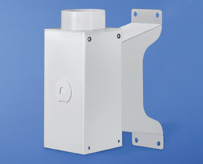 картинка Alsident 2-195. Крепление дымоприемника к стене 50-63-75 мм являющийся официальным дистрибьютором в России 